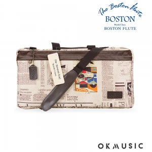 BOSTON 보스톤 플룻 플루트 클라리넷 겸용 가방 케이스 악보 수납 가능 S3